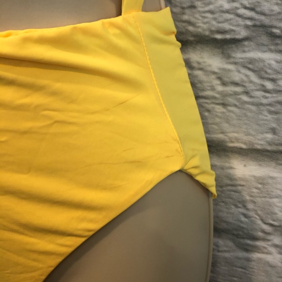 NWT Tiger Mist M Neon Yellow Alexa Bodysuit FLAWED - Picture 6 of 12